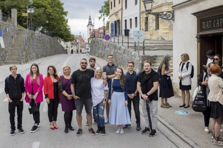 Kamniško mestno središče z novim utripom – sprehod z županom po pop-up izložbah in obisk novih podjetnikov (5)